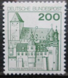 Poštová známka Nemecko 1977 Hrad Burresheim Mi# 920