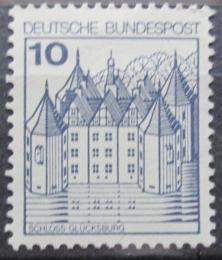 Poštová známka Nemecko 1977 Zámek Glucksburg Mi# 913