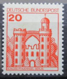 Poštová známka Nemecko 1978 Zámek Pfaueninsel Mi# 995