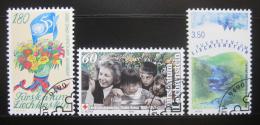 Poštové známky Lichtenštajnsko 1995 Výroèí a události Mi# 1105-07