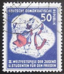 Poštová známka DDR 1951 Tancující dívky Mi# 292 Kat 15€