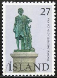 Poštová známka Island 1975 Socha Thorvaldsena Mi# 511