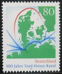 Poštová známka Nemecko 1995 Kielský kanál Mi# 1802