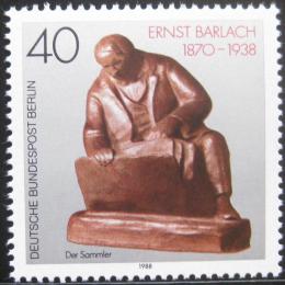 Poštová známka Západný Berlín 1988 Plastika Mi# 823