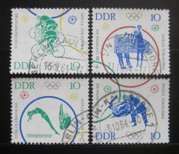Poštové známky DDR 1964 LOH Tokio SC# 711-14 Kat 14€