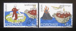 Poštové známky Faerské ostrovy 1994 Európa CEPT Mi# 260-61