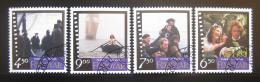 Poštové známky Faerské ostrovy 1997 Film Barbara Mi# 322-25