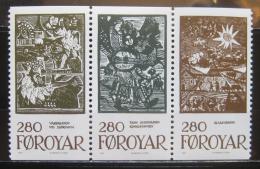 Poštové známky Faerské ostrovy 1984 Rozprávky,tripl Mi# 107-09 Kat 16.5€