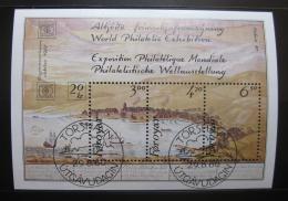 Poštová známka Faerské ostrovy 1986 HAFNIA výstava Mi# Block 2 Kat 10€