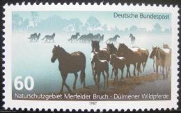 Poštová známka Nemecko 1987 Divocí kone Mi# 1328