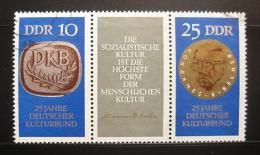 Poštové známky DDR 1970 Nìmecký kulturní spolek Mi# 1592-93 Kat 20€