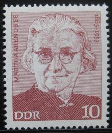 Poštová známka DDR 1975 Martha Arendsee Mi# 2012