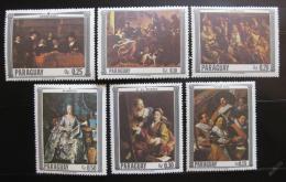 Poštové známky Paraguaj 1967 Umenie Mi# 1747-52
