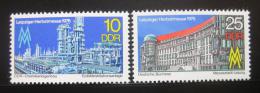 Poštové známky DDR 1976 Lipský ve¾trh Mi# 2161-62
