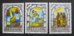 Poštové známky Lichtenštajnsko 1984 Vianoce Mi# 861-63