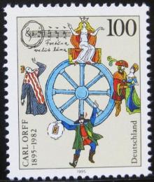 Poštová známka Nemecko 1995 Carl Orff, skladatel Mi# 1806