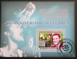 Poštová známka Komory 2009 Velká výroèie Mi# Block 501 Kat 15€