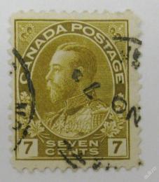 Poštová známka Kanada 1911 Krá¾ Juraj V Mi# 96 Kat 4.80€