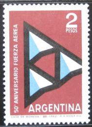 Poštová známka Argentína 1962 Letectvo Mi# 800