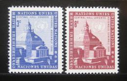 Poštové známky OSN New York 1958 Westminster Mi# 68-69