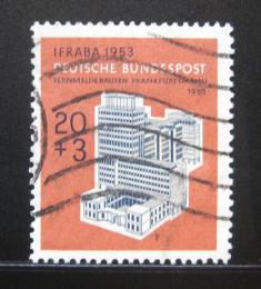 Poštová známka Nemecko 1953 Telekomunikace Mi# 172 Kat 28€