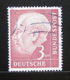 Poštová známka Nemecko 1954 Prezident Heuss Mi# 721