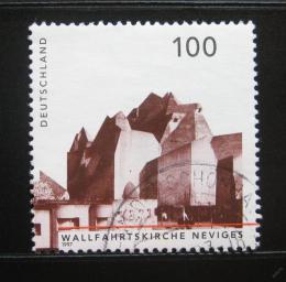 Poštová známka Nemecko 1997 Kostel v Neviges Mi# 1908