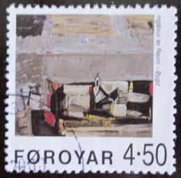 Poštová známka Faerské ostrovy 1999 Umenie Mi# 362