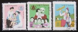 Poštové známky Vietnam 1979 Medzinárodný rok dìtí Mi# 1040-42