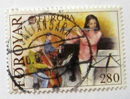 Poštová známka Faerské ostrovy 1985 Európa CEPT Mi# 116