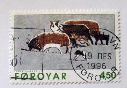 Poštová známka Faerské ostrovy 1996 Umenie, grafika Mi# 305