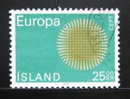 Poštová známka Island 1970 Európa CEPT Mi# 443