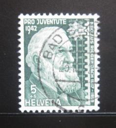 Poštová známka Švýcarsko 1942 Niklaus Riggenbach Mi# 412