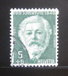 Poštová známka Švýcarsko 1945 Ludwig Forrer Mi# 465