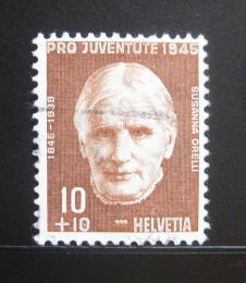 Poštová známka Švýcarsko 1945 Susanna Orolli Mi# 466