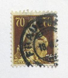 Poštová známka Švýcarsko 1908 Helvetia Mi# 108 Kat 22€
