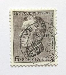 Poštovní známka Švýcarsko 1950 Theophil Sprecher Mi# 550