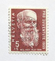 Poštová známka Švýcarsko 1959 Karl Hilty Mi# 687