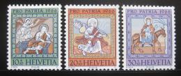Poštové známky Švýcarsko 1966 Umenie Mi# 837-39