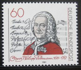 Poštová známka Nemecko 1981 Georg Philipp Telemann Mi# 1085