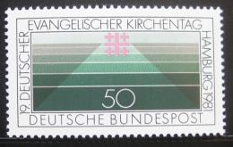 Poštová známka Nemecko 1981 Setkání protestantù Mi# 1098