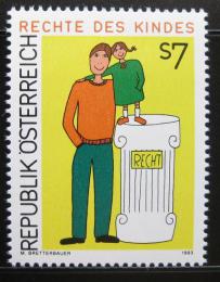 Poštová známka Rakúsko 1993 Dìtská práva Mi# 2093 