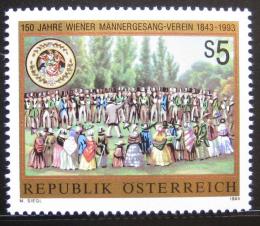 Poštová známka Rakúsko 1993 Mužský sbor Mi# 2107