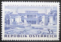 Poštová známka Rakúsko 1966 Veletržní budova Mi# 1215