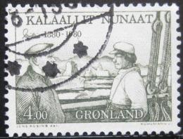 Poštová známka Grónsko 1980 Ejnar Mikkelsen Mi# 125