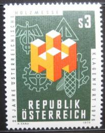 Poštová známka Rakúsko 1976 Ve¾trh s døevem Mi# 1517