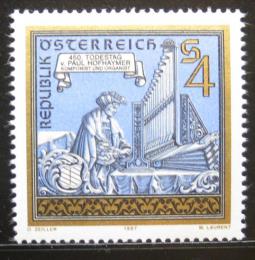 Poštová známka Rakúsko 1987 Paul Hofhaymer Mi# 1899