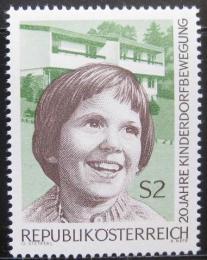Poštová známka Rakúsko 1969 Dìtská SOS vesnièka Mi# 1304