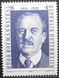 Poštová známka Rakúsko 1974 Hugo Hofmannsthal, básník Mi# 1438