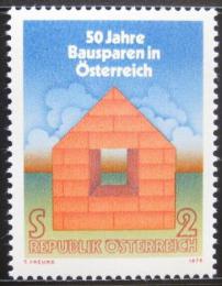 Poštová známka Rakúsko 1975 Asociace stavitelù Mi# 1497